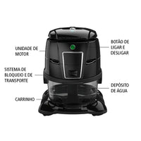 Extratora Profissional TurboClean 5 em 1 – Limpeza Profunda