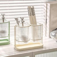 Organizador de Talheres com Cesto para Drenagem em Inox