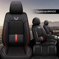 Capa para Banco de Carro Completa em Couro Legítimo Universal Italian + BRINDE: Tapete Completo