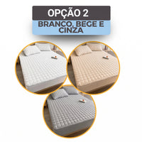 [COMPRE 1, LEVE 3] Hydra Soft™ Jogo de Cama Impermeável Premium – Capa + 2 Fronhas